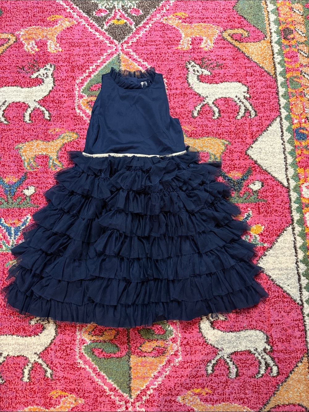 Janie and Jack Navy Tulle dress size 10